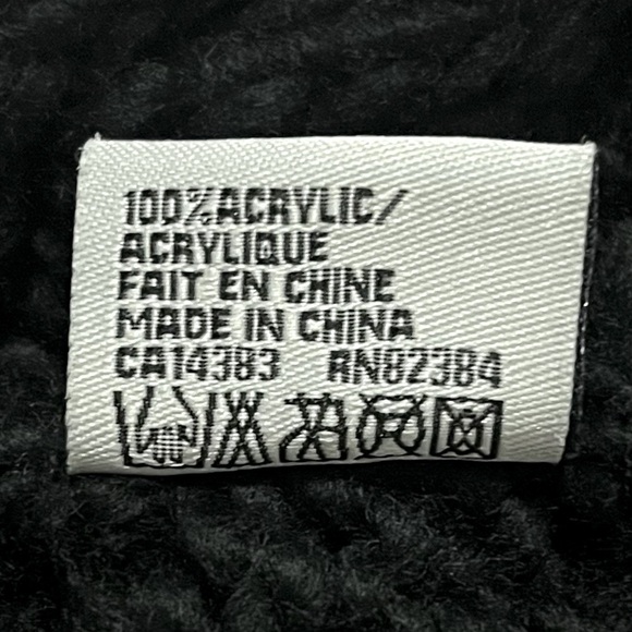 Aldo:  Black Knit Scarf - Picture 5 of 5